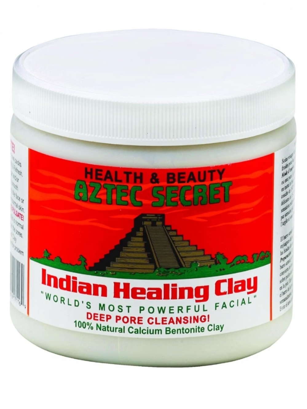 Indian Healing Clay Facial Mask — White Skin Detox